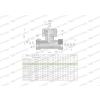 Trójnik hydrauliczny symetryczny metryczny BAB M16x1.5 10L  Waryński