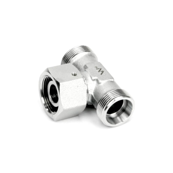 Trójnik hydrauliczny symetryczny metryczny BAB M18x1.5 12L  Waryński-100148