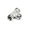 Trójnik hydrauliczny metryczny BBB M18x1.5 12L  Waryński-101335