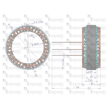 Stojan alternatora 0120488205EX Nowy Typ EXPOM KWIDZYN eu-101555