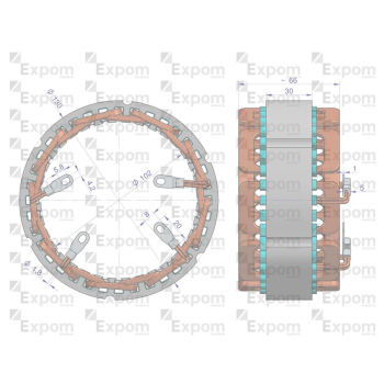 Stojan alternatora 100211-6420EX Nowy Typ EXPOM KWIDZYN eu-101597