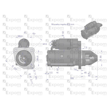 Rozrusznik typ Iskra AZE4230 EXPOM KWIDZYN eu-101640
