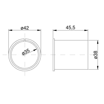 Tuleja teflon 008564.0 Claas-10198