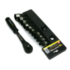 Zestaw L nasadek 1/2 z grzechotką   8 10 12 13 17 18 20 22 24 27  mm 11 el Waryński-102201