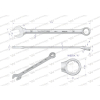 Klucz płaskooczkowy extra długi 36mm dł 510mm standard ASME B107.9M  Waryński-102348