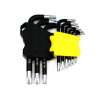 Zestaw kluczy TORX T10-T50 ze stali S2 9el w uchwycie Waryński-102636