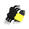 Zestaw kluczy TORX T10-T50 ze stali S2 9el w uchwycie Waryński-102637