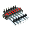 Rozdzielacz hydrauliczny (80 l/m) 6 sekc.ster. Ręczno elektryczne 12 DC-102756