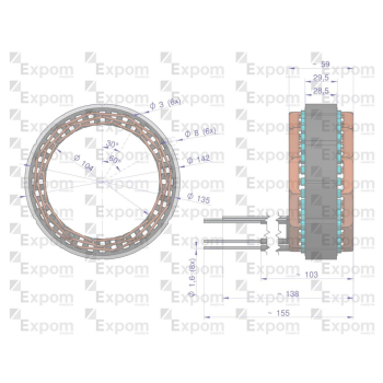 Stojan alternatora 0120468055EX Nowy Typ EXPOM KWIDZYN eu-102299