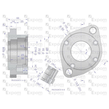 Głowica rozrusznika Deutz-Fahr typu Magneton 9142602 Blue Line EXPOM KWIDZYN-103797