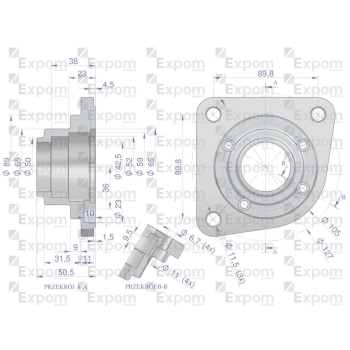 Głowica rozrusznika Case typu Magneton 9142805 Blue Line EXPOM KWIDZYN-103883