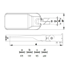LAMPA, OPRAWA PARKINGOWA LED JAZMIN 50W 4000K 6750LM IP65-104307
