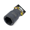 Nasadka udarowa sześciokątna 1"długa. 38 mm. CrMo. DIN 3129 Waryński