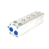 Płyta NG6 cetop3 4-sekcyjna (z zaworem przelewowym 50-380 bar) do elektrozaworów DL3 i DS3-104525