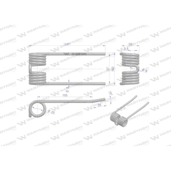 Palec podbieracza zastosowanie Krone 9381480 Waryński-104080