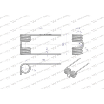 Palec podbieracza zastosowanie Krone 9381581 Waryński-104082