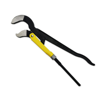 Szczypce nastawne szwedzkie do rur szczęki typ S o rozstawie max 55mm długość 420mm Waryński-104133