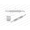 Tłumik 1128mm 3029104M1 4.8kg MF3 C-3603P INOX WARYŃSKI-105128