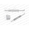 Tłumik okrągły długi 5.4kg 1280mm C-360 INOX WARYŃSKI-105134