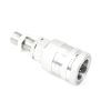Szybkozłącze hydrauliczne gniazdo long M16x1.5 gwint zewnętrzny EURO PUSH-PULL (ISO 7241-A) z eliminatorem ciśnienia Waryński