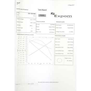 Rozrusznik R10U 24V 4.8kW C-385 EXPOM KWIDZYN eu-105184