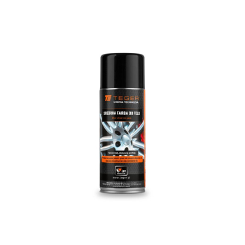 Srebrna farba do felg  400 ml / TEGER