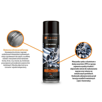 Alucynk srebrny 500 ml / TEGER-105228