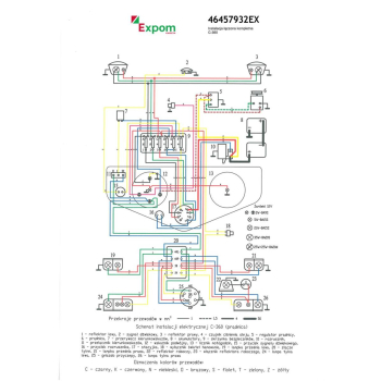 Instalacja łączona kompletna alternator C-360 EXPOM KWIDZYN eu-105449