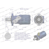 Silnik hydrauliczny orbitalny WMR 400 cm3/obr z wałkiem fi 32mm (70 bar / max.110 bar) Waryński-106205