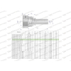 Zakucie hydrauliczne DKJ DN06 9/16