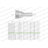 Zakucie hydrauliczne DKJ DN13 7/8