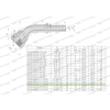 Zakucie hydrauliczne DKJ45 DN20 1 1/16
