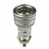 Szybkozłącze hydrauliczne gniazdo long M22x1.5 gwint zewnętrzny EURO (9100822GL) (ISO 7241-A) Waryński-10732