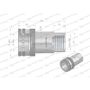 Szybkozłącze hydrauliczne gniazdo G3/4