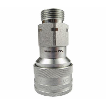 Szybkozłącze hydrauliczne gniazdo M22x1.5 gwint zewnętrzny EURO (9100822G) (ISO 7241-A) Waryński-10727