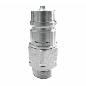 Szybkozłącze hydrauliczne wtyczka M22x1.5 gwint zewnętrzny EURO (9100822W) (ISO 7241-A) Waryński-10752