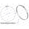 Opaska zaciskowa wzmocniona 130-150 ślimakowa  szerkość 12mm TEGER-108989
