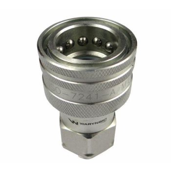 Szybkozłącze hydrauliczne gniazdo M16x1.5 gwint zewnętrzny EURO (9100816G) (ISO 7241-A) Waryński-10861