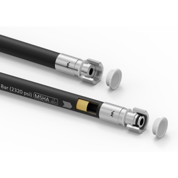 Przewód hydrauliczny gładki z uszczelnieniem - 160 bar gwint M22x1.5 prosta stożek/prosta płasko  L-1000mm DN12-1SN 