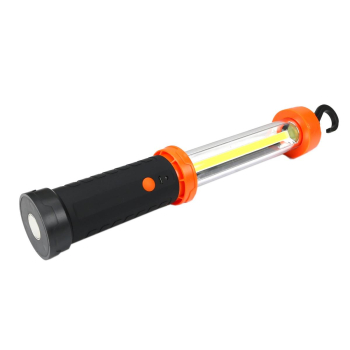 Lampa warsztatowa kanałowa latarka LED COB 600 lm 1200 mAh z  kablem USB 1,5m Teger-110453