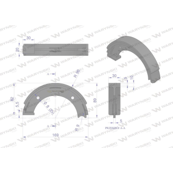 Szczęka hamulcowa 04378796 DEUTZ  Waryński-111139