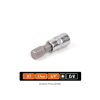 Klucz nasadowy 1/4" z bitem HEX H7x37 mm, S2/CR-V, Teger