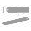 Nóż stały rozdrabniacz słomy sieczkarnia gładki 180X46X3mm otwór 12 zastosowanie 3DS174AD Claas WARYŃSKI-112867