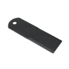 Nóż stały rozdrabniacz słomy sieczkarnia gładki 160x50x3mm otwór 12 zastosowanie 50028/4 900-603 New Holland WARYŃSKI