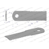 Nóż obrotowy rozdrabniacz słomy sieczkarnia uzębiony 173x50x4mm otwór 18 zastosowanie 84441392 New Holland WARYŃSK