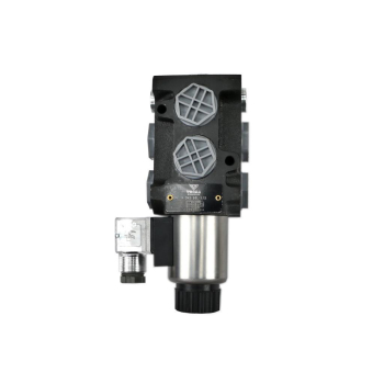 Dzielnik. zawór. elektrozawór kierunkowy elektromagnetyczny kontroli (DVS6/50L) 12V DC 6/2 G1/2 50L VOIMA-112692