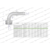 Zakucie hydrauliczne DKL90 DN06 12L M18x1.5 PREMIUM Waryński-113255