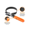 Klucz do odkręcania filtrów - taśmowy 95-110MM / TEGER-113825