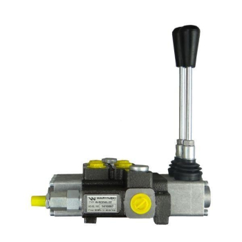 Rozdzielacz hydrauliczny 2-sekcyjny max przepływ 40L z zatrzaskami Waryński-11341