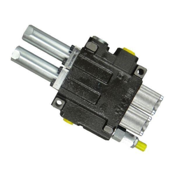 Rozdzielacz hydrauliczny dwusekcyjny (2) 40L sterowany joystickiem Waryński-11345